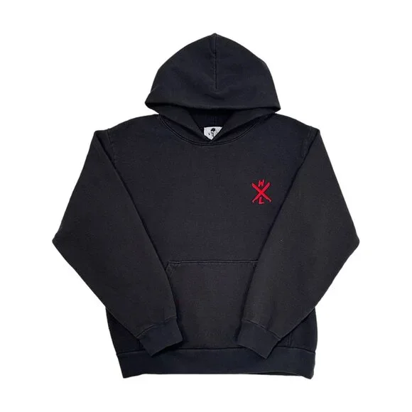 WARREN LOTAS - TO HELL AND BACK HOODIES (XL - BLACK)